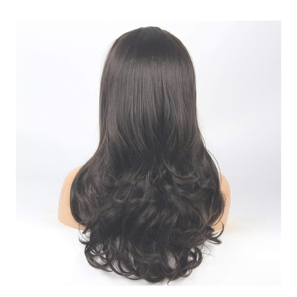 Dark Brown Beauty Lace Front Wig 20-24 inches!! - Thumbnail 2
