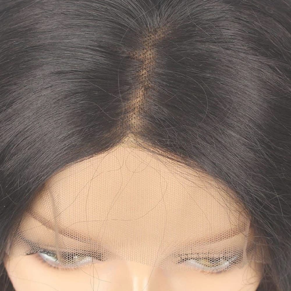 Dark Brown Beauty Lace Front Wig 20-24 inches!! - Thumbnail 4
