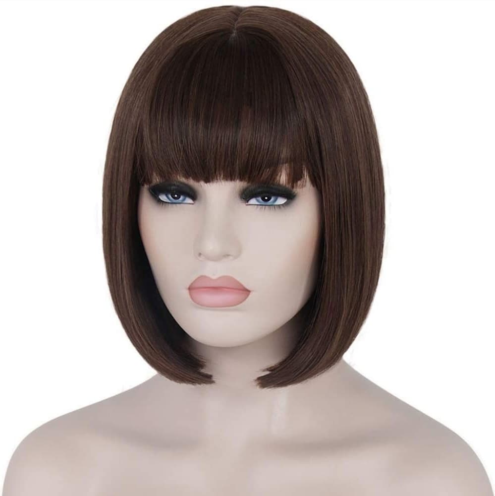 Dark Brown Beauty Wig - Thumbnail 2