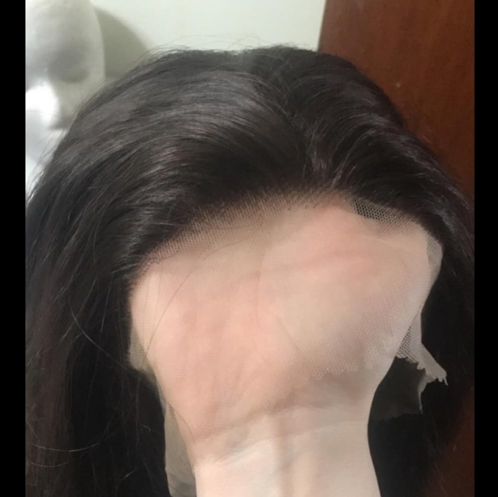 Dark Brown Beauty Lace Front Wig 20-24 inches!! - Thumbnail 5