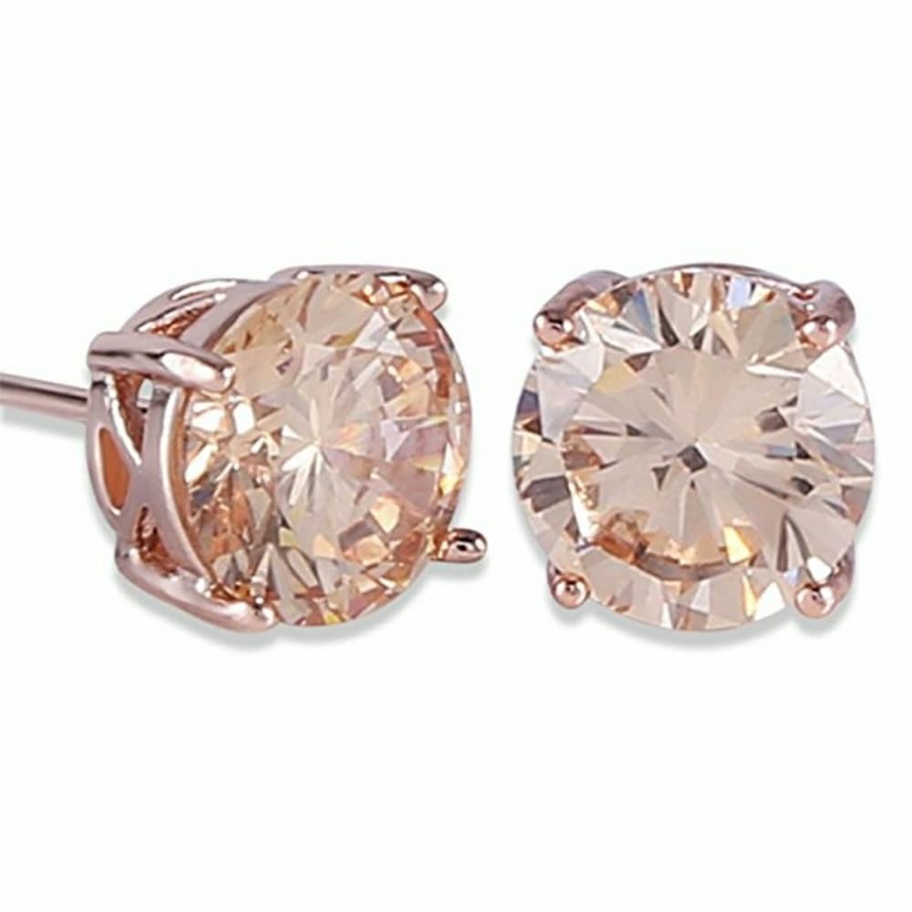 Rose Gold Beauty Earrings - Thumbnail 5