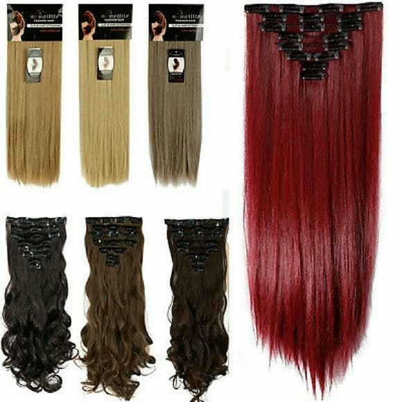 Beautiful Clip In Hair Full Set #613 - Thumbnail 3