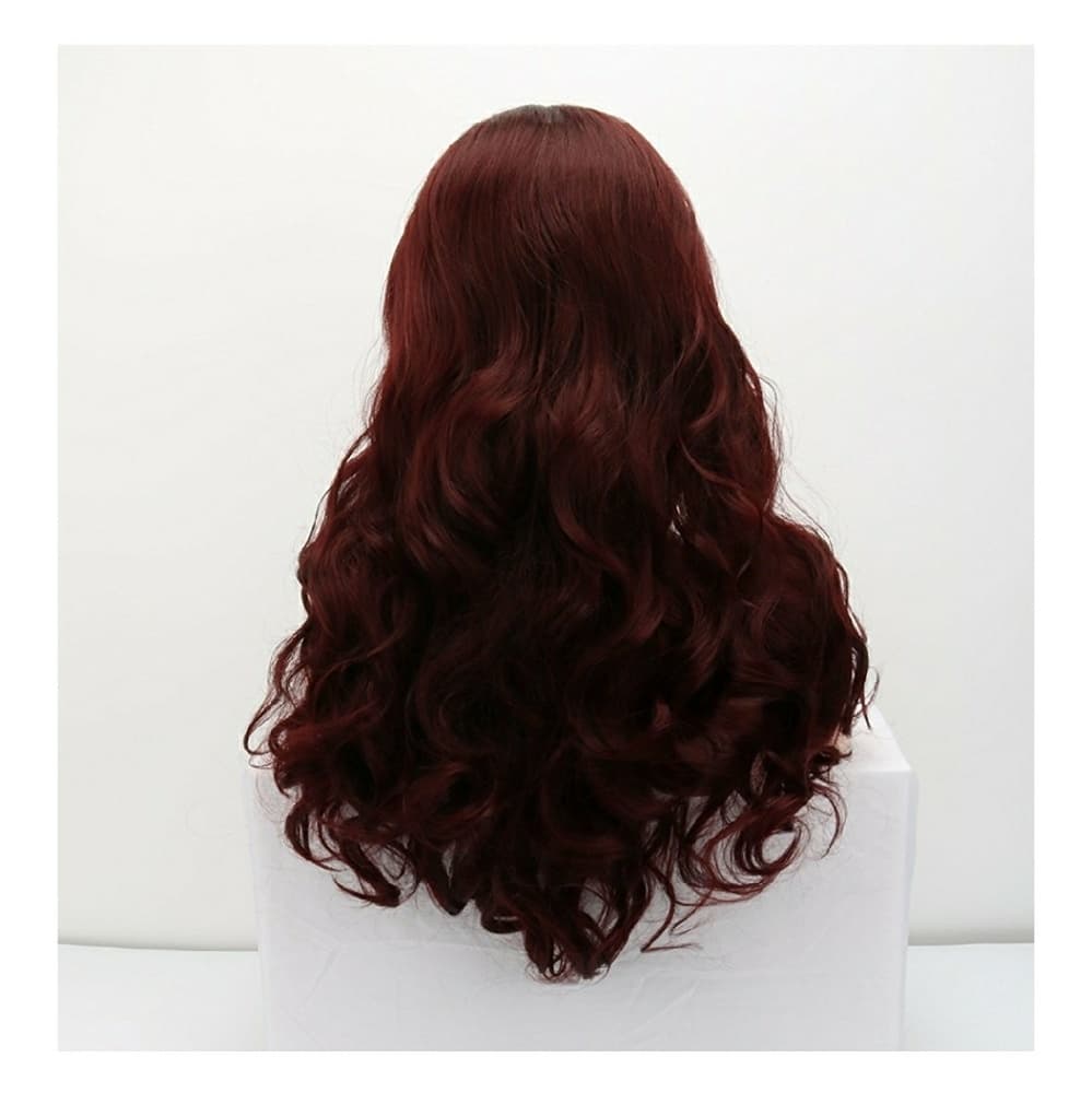 Burgundy Bodywave Beauty Lace Front Wig - Thumbnail 4