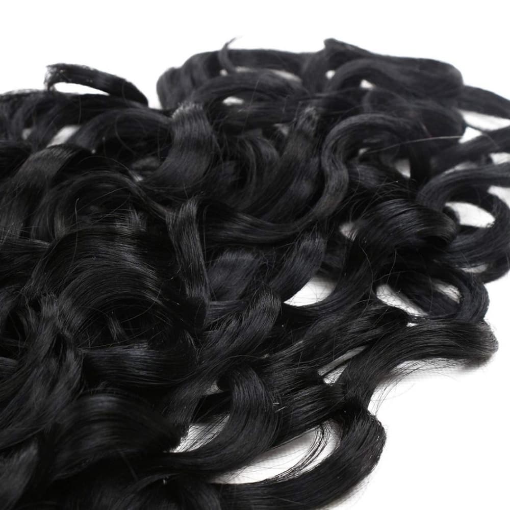 Black Bodywave Clip in Extension - Thumbnail 2