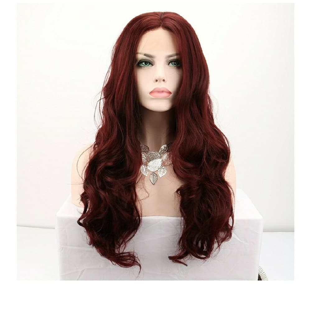 Burgundy Bodywave Beauty Lace Front Wig