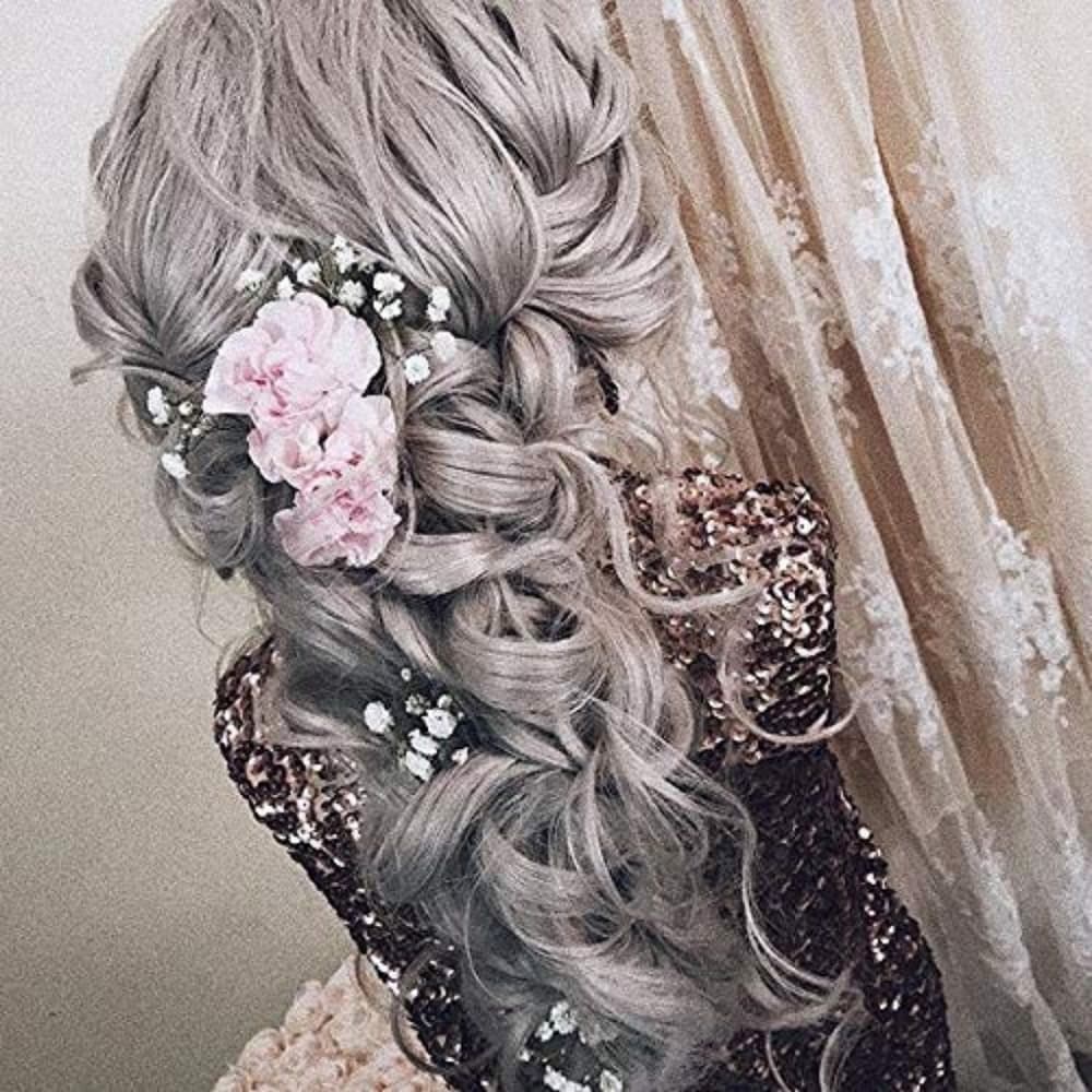 Gray Wavy Beauty Lace Front Wig - Thumbnail 4