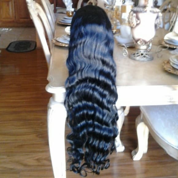 Brazilian Remy Bodywave Full Lace Wig 26-28 inches - Thumbnail 4
