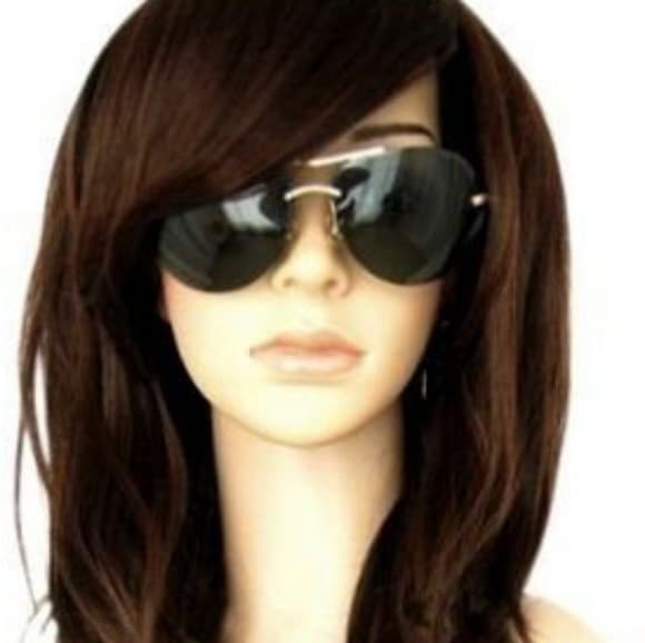Dark Brown Beauty Wig - Thumbnail 9
