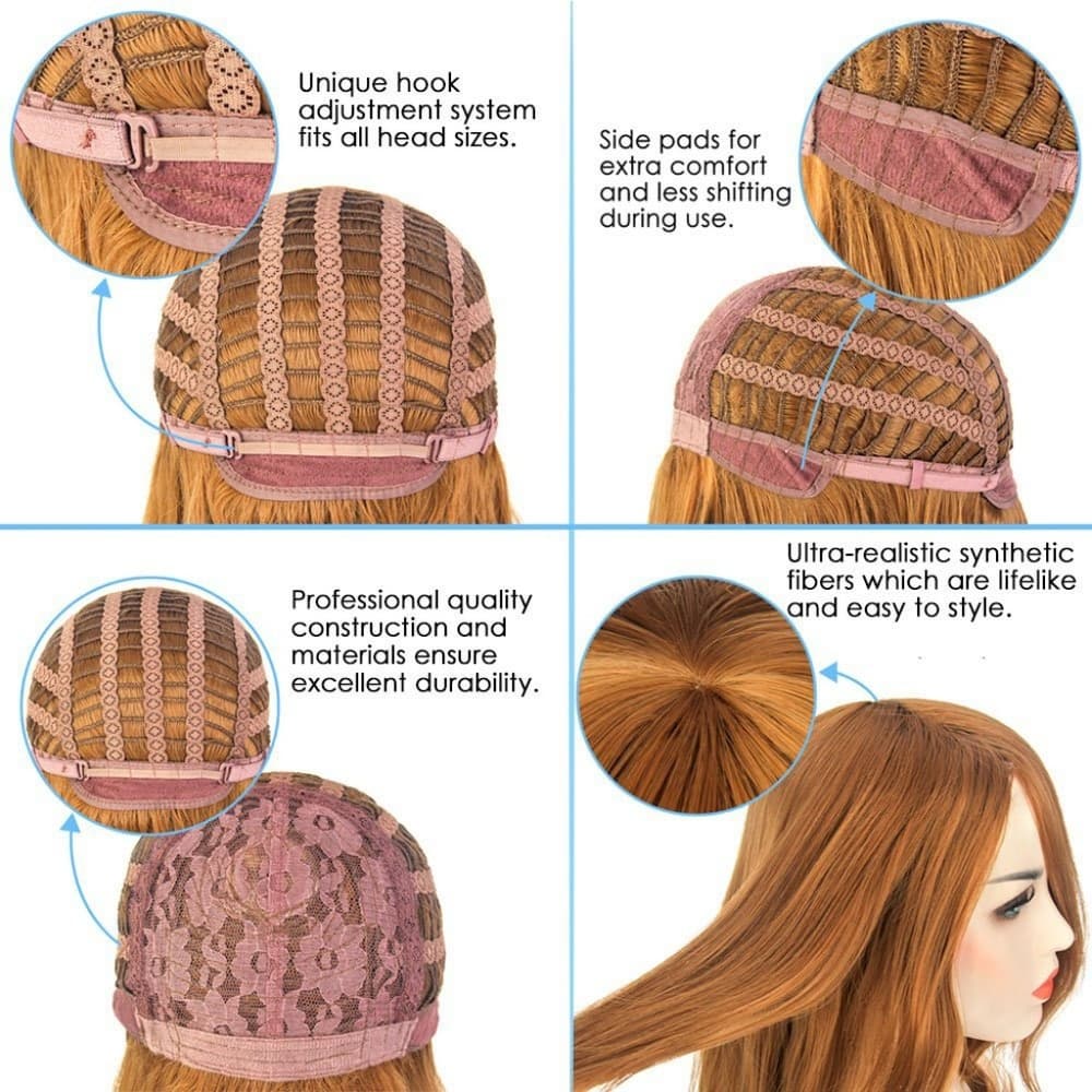 Dark Brown Beauty Wig - Thumbnail 4