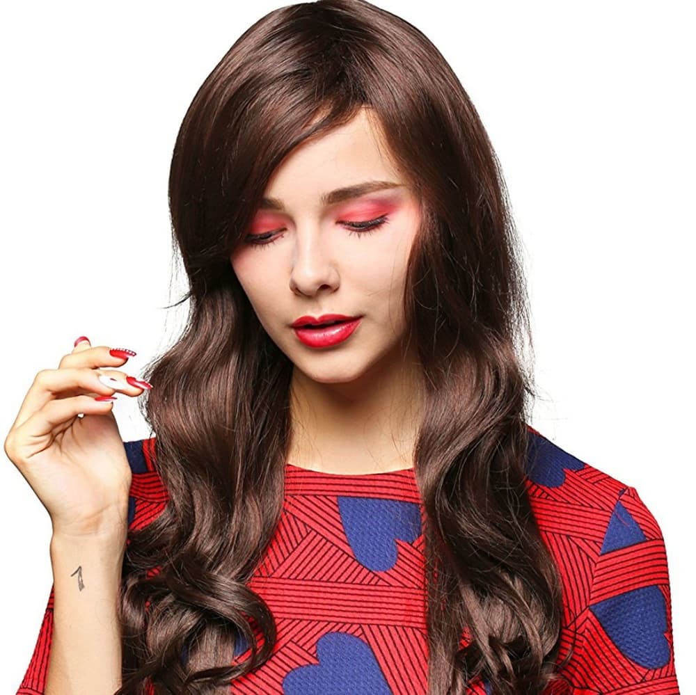 Dark Brown Beauty Wig - Thumbnail 2