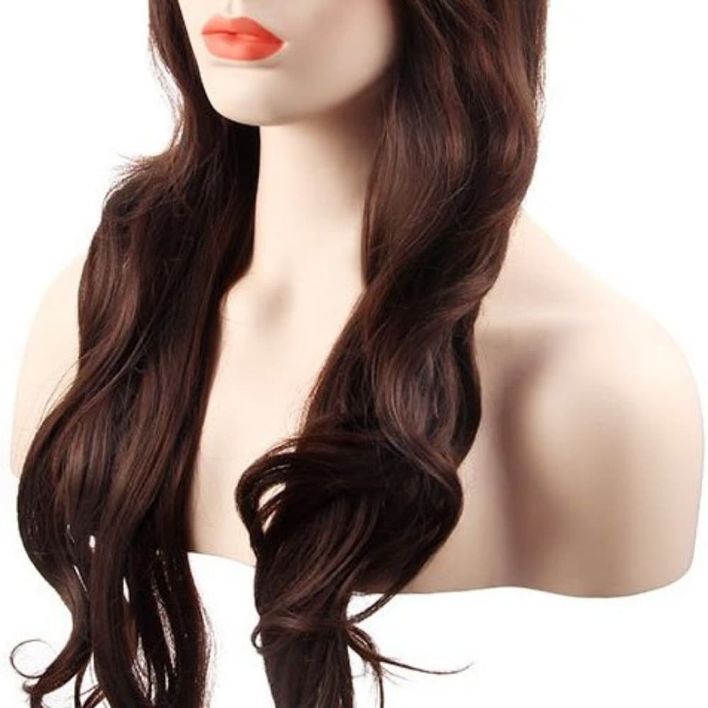 Dark Brown Beauty Wig - Thumbnail 3
