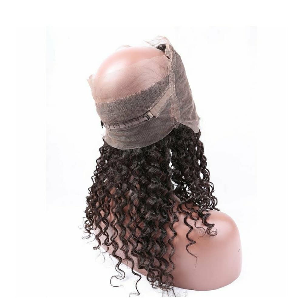 Pre Plucked 360 Brazilian Lace Front Closure - Thumbnail 4