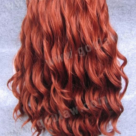 Red Beauty Lace Front Wig 24 inches - Thumbnail 3