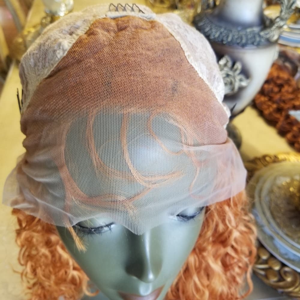 Orange Copper Red Waterwave Lace Front - Thumbnail 13