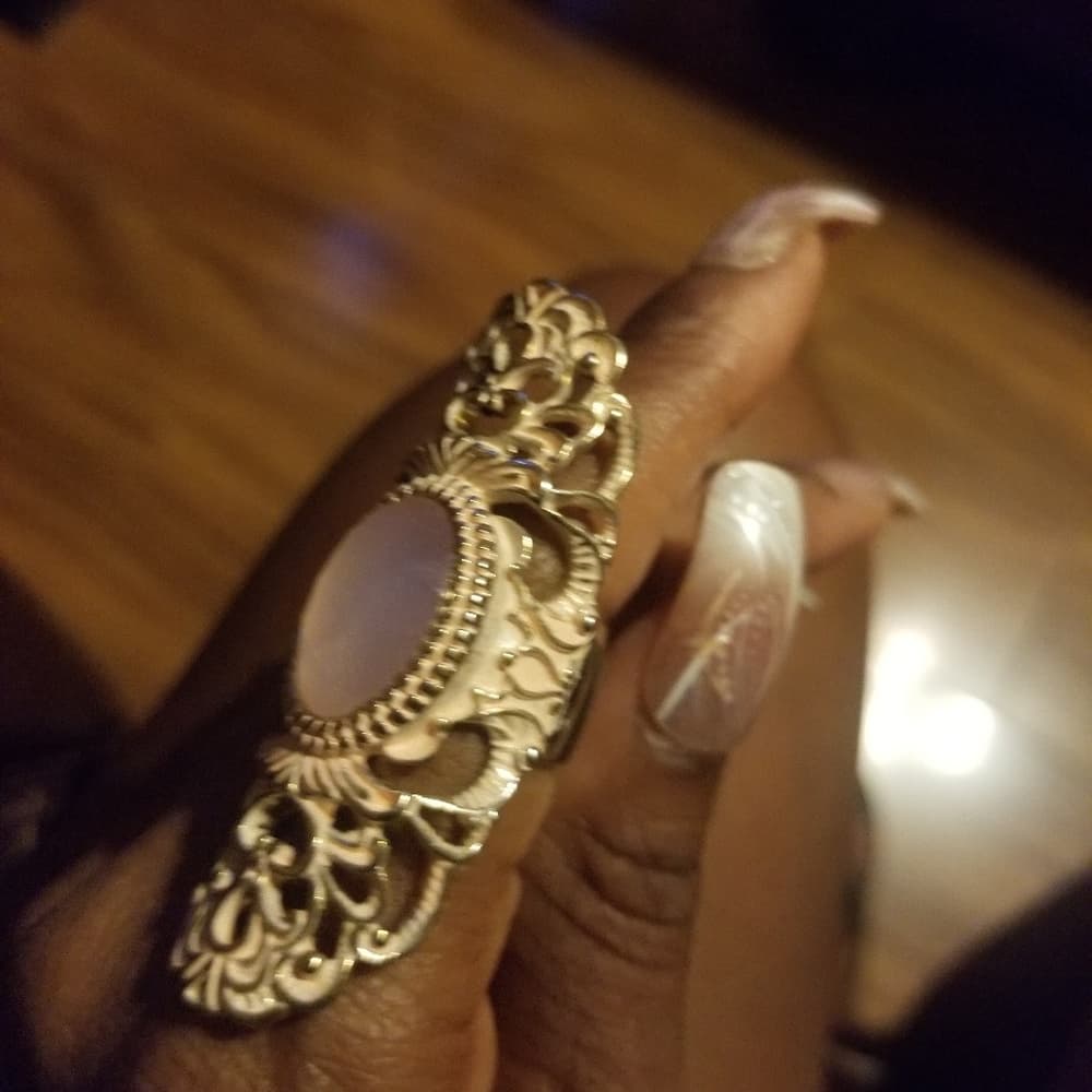 Vintage Cream Beauty Ring - Thumbnail 4