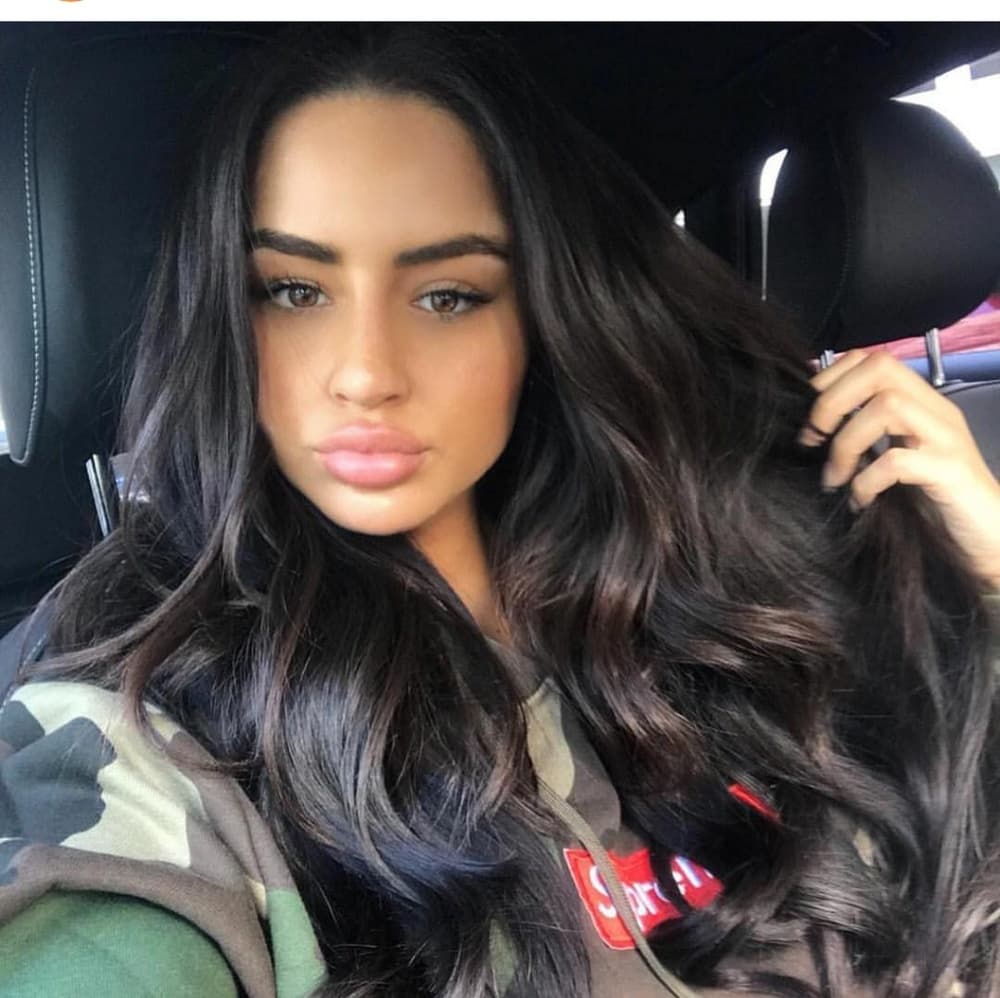 Dark Brown Full Head Clip in Extension #4 - Thumbnail 2