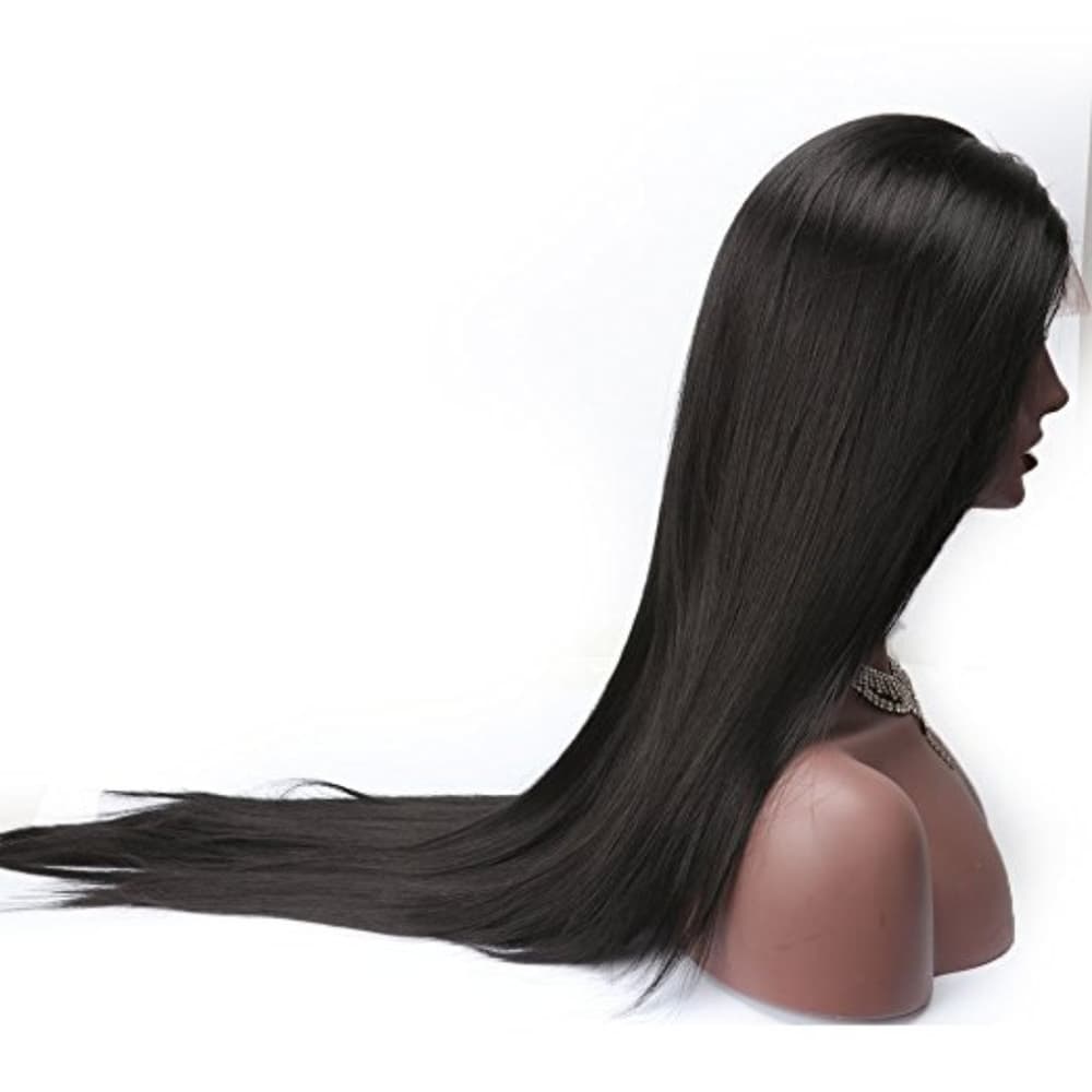 Jet Black Long Straight Wig 26-30 inches!! - Thumbnail 2
