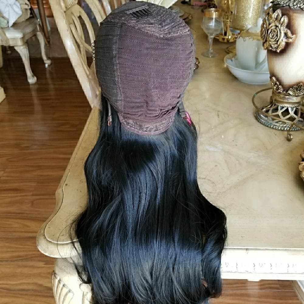 Black Beauty LaceFront Wig 24-28 inches!! - Thumbnail 4