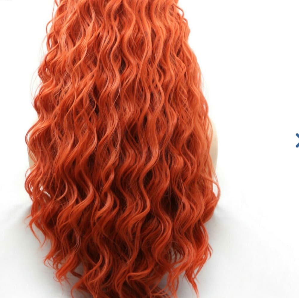 Copper Red Beauty Lace Front Wig - Thumbnail 2