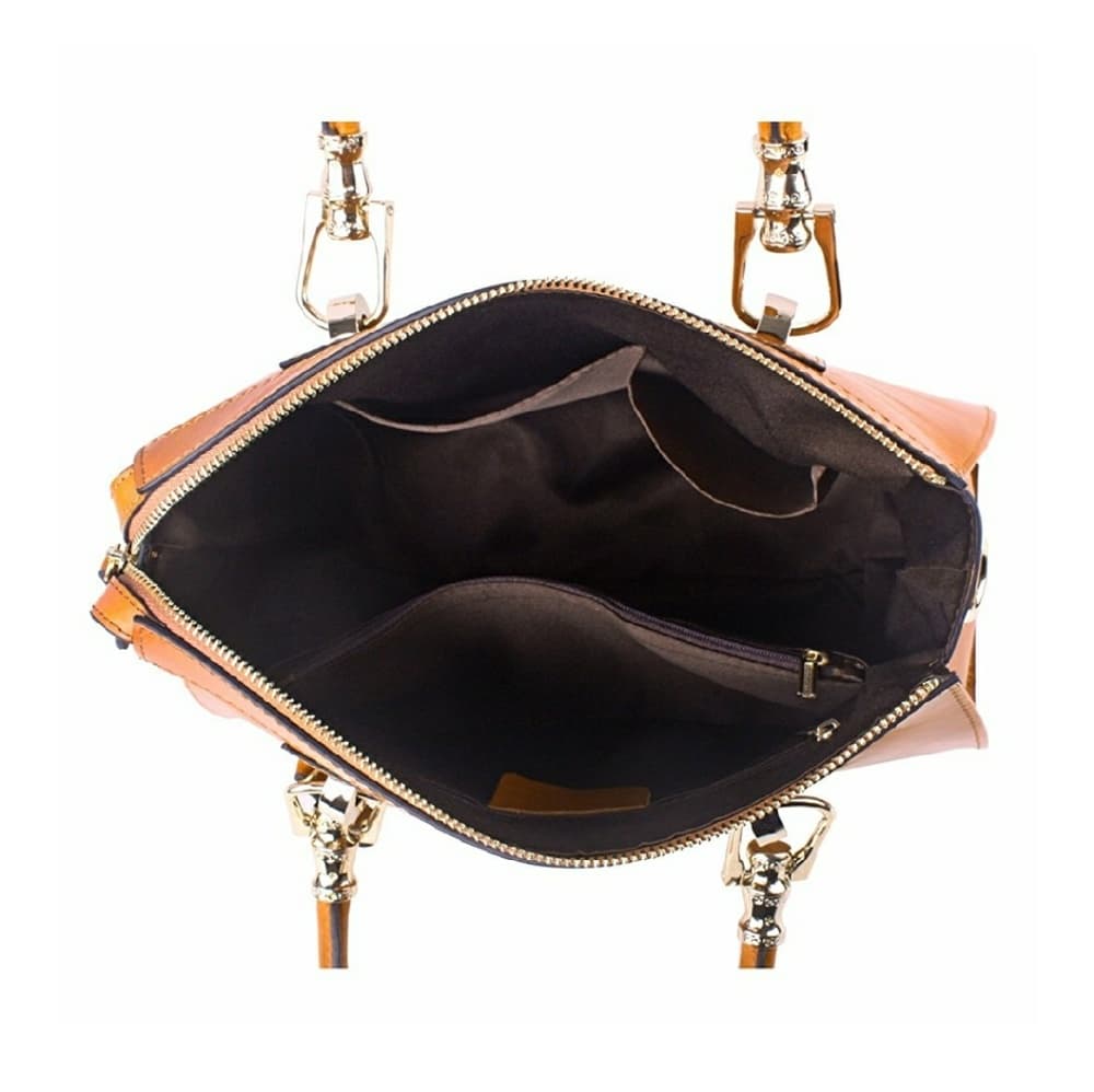 Womens/Lady's Handbag Vintage Luxury Wax Genuine L - Thumbnail 6