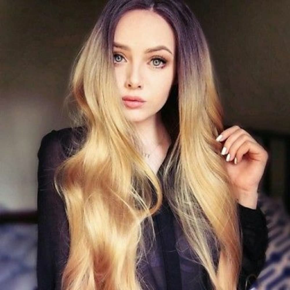 Ombre Blonde Lace Front Wig