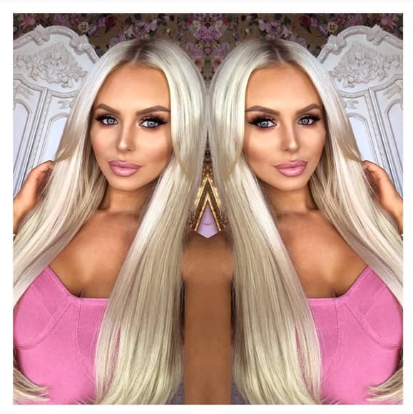 Blonde Beauty Lace Front Wig - Thumbnail 2