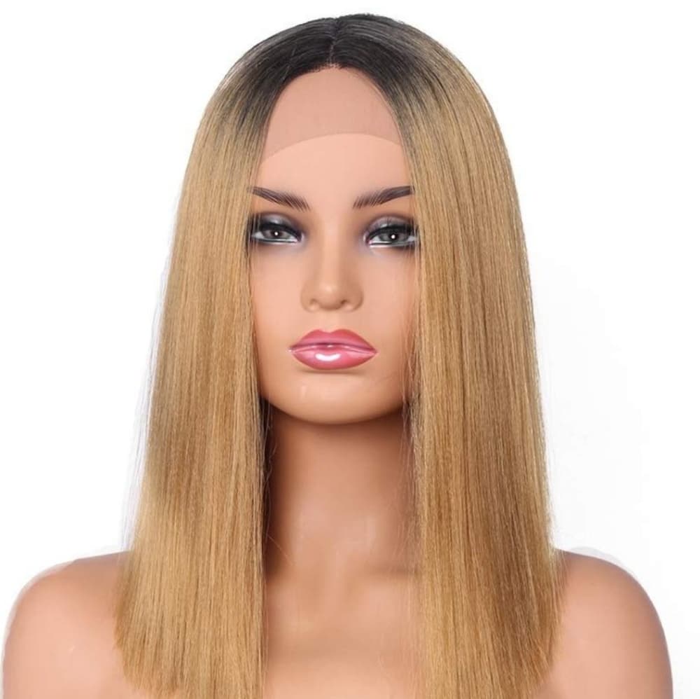 Ombre Blonde Lace Front Wig 12-14 inches - Thumbnail 2