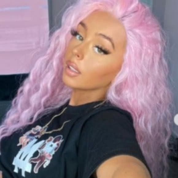 Pink Beauty LaceFront Wig 38-42 inches!! - Thumbnail 5
