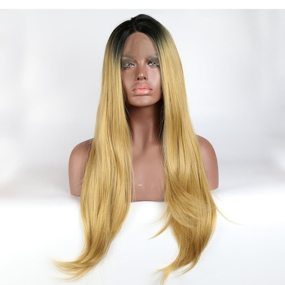 Ombre Blonde Beauty Lace Front Wig - Thumbnail 5
