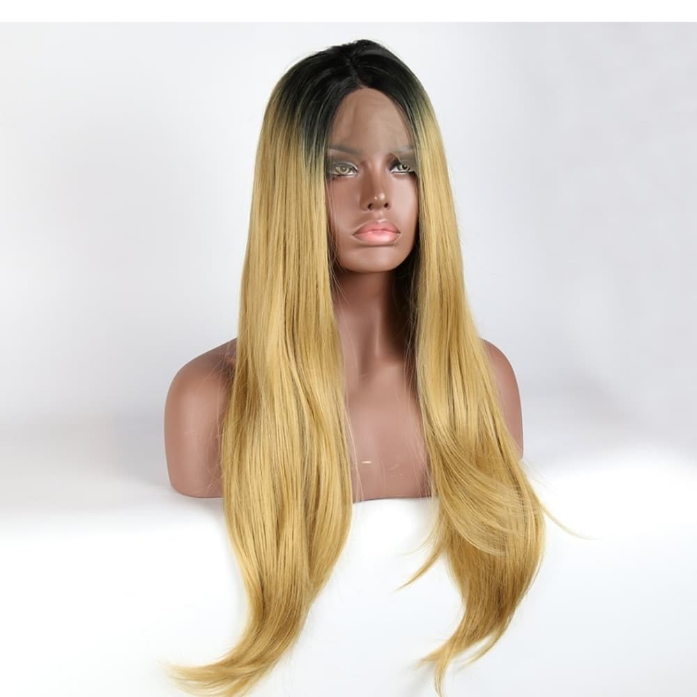Ombre Blonde Beauty Lace Front Wig - Thumbnail 3