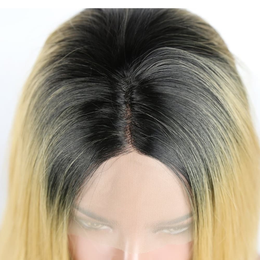 Ombre Blonde Beauty Lace Front Wig - Thumbnail 6