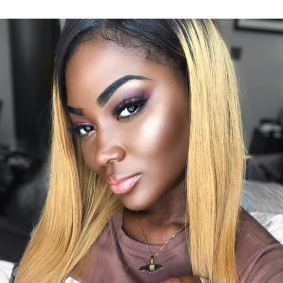 Ombre Blonde Beauty Lace Front Wig - Thumbnail 9