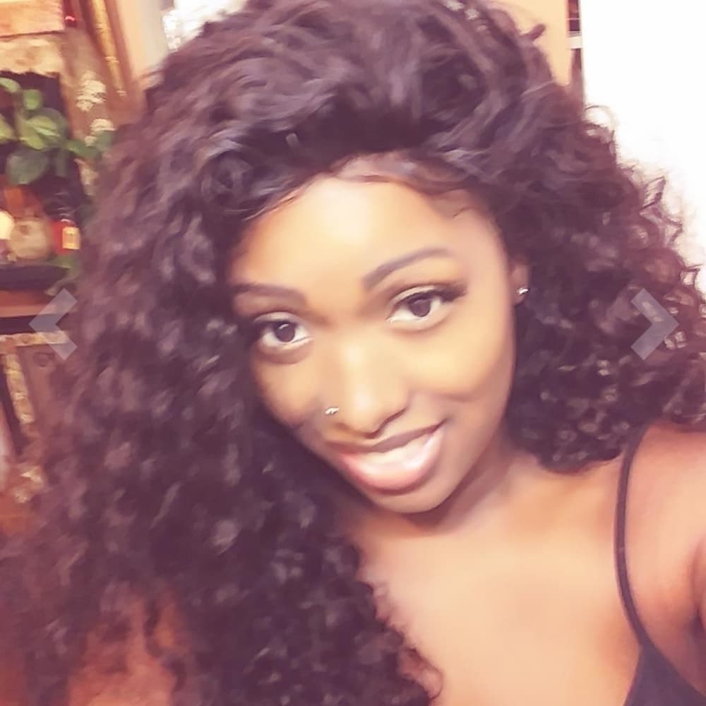 Waterwave Pre Plucked Lace Front Wig - Thumbnail 2