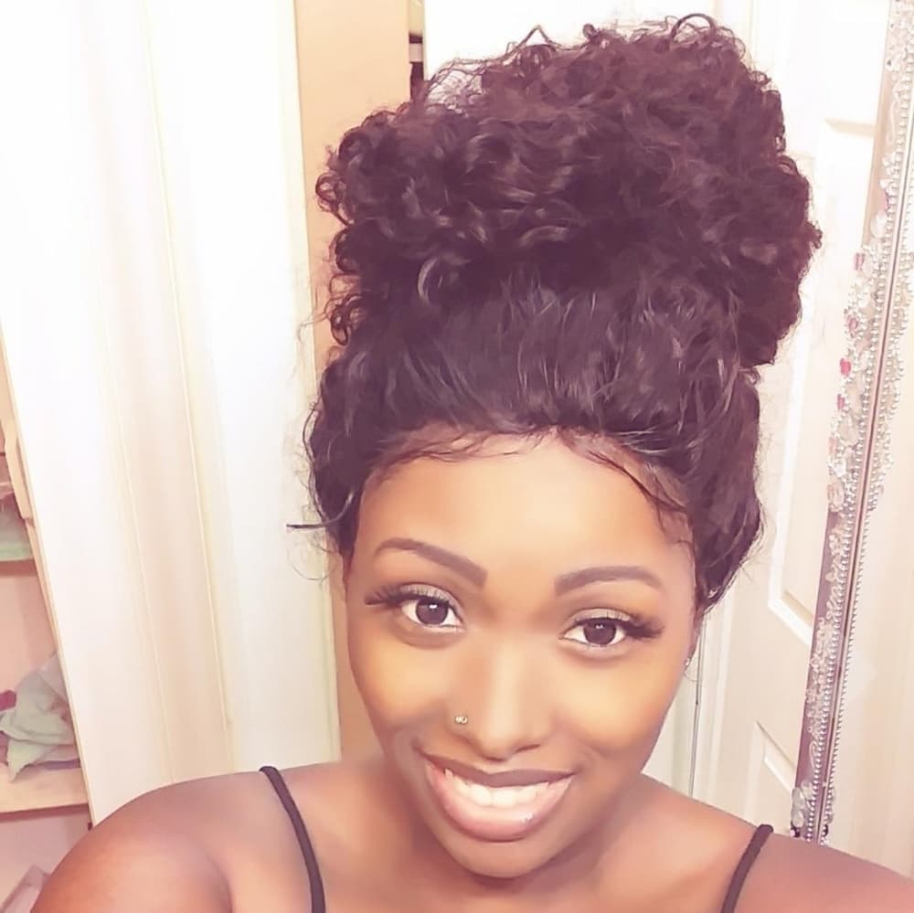 Waterwave Pre Plucked Lace Front Wig - Thumbnail 3