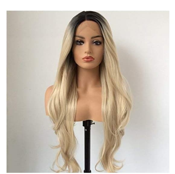 Ombre Blonde Lace Front Wig - Thumbnail 5