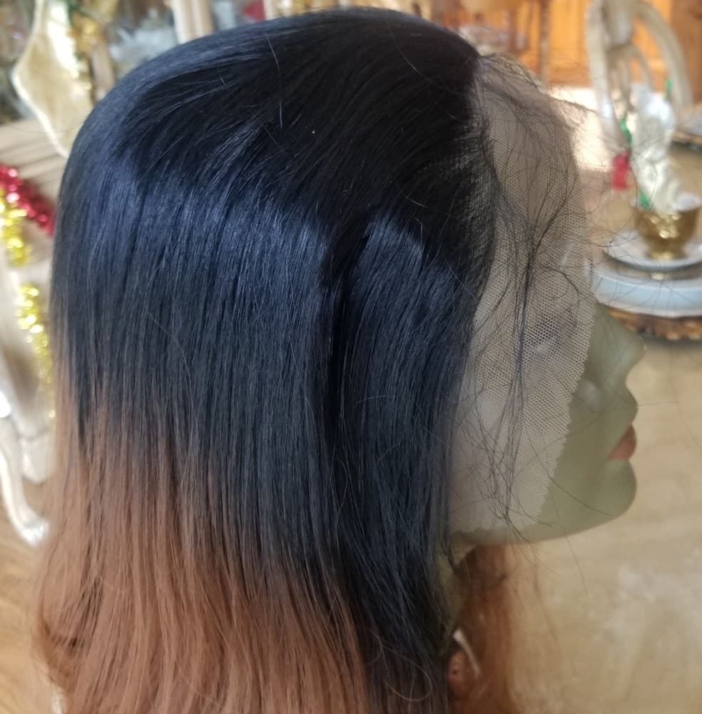 Black Auburn Beauty Lace Front Wig