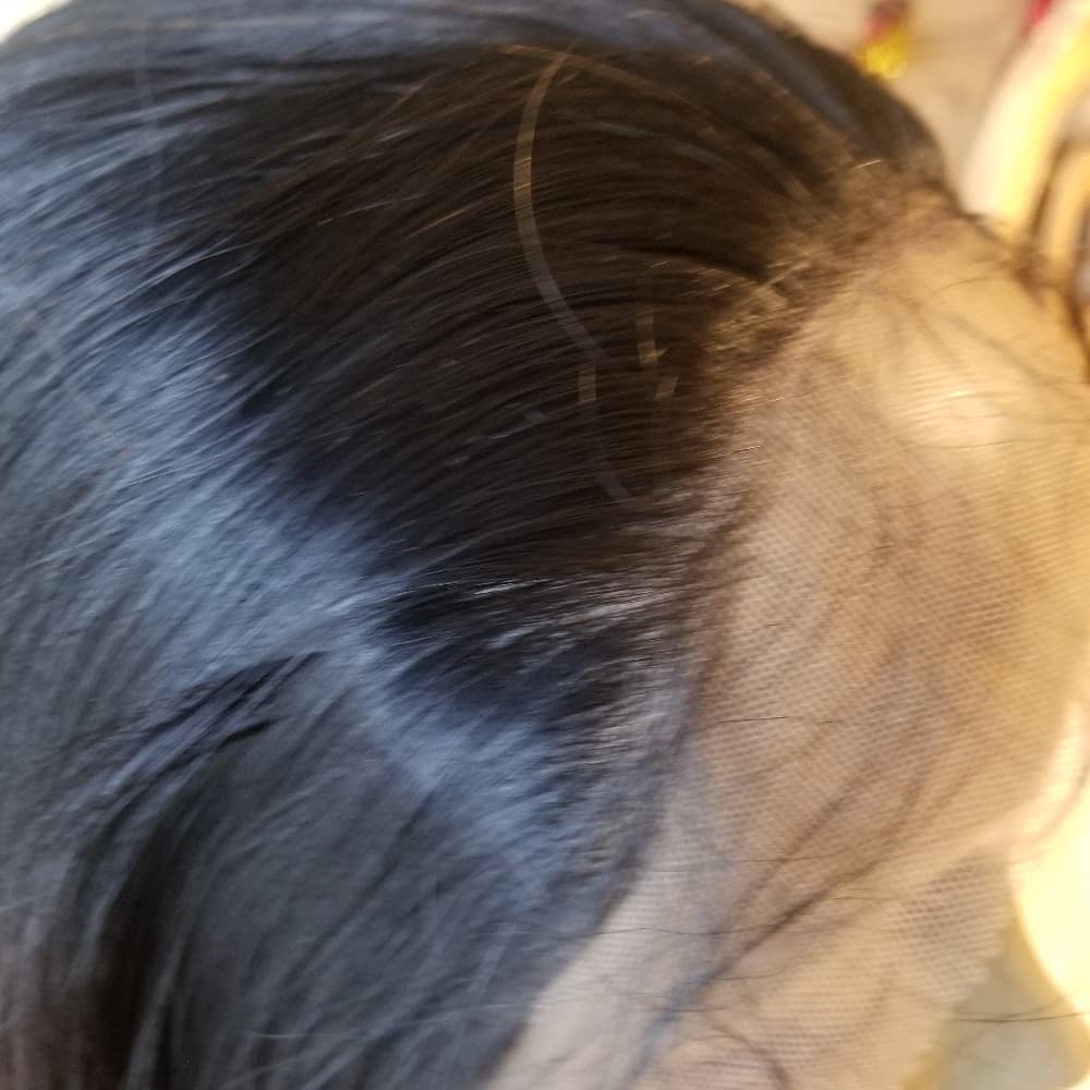 Black Auburn Beauty Lace Front Wig - Thumbnail 4