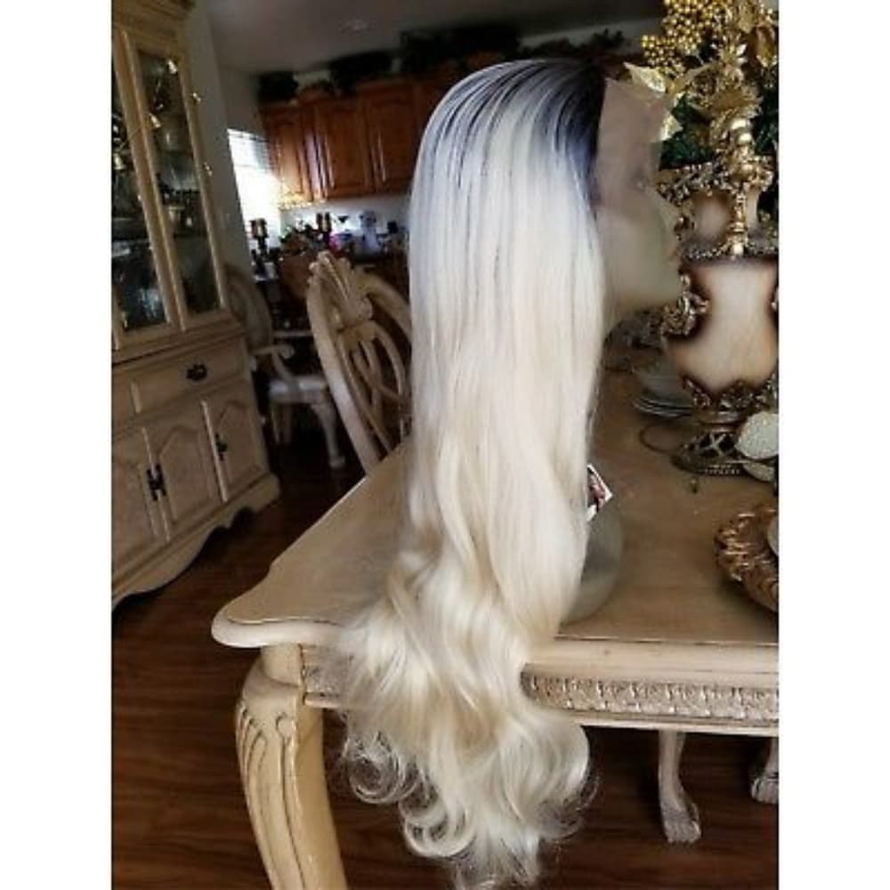 Ombre Blonde Beauty Lace Front Wig - Thumbnail 4