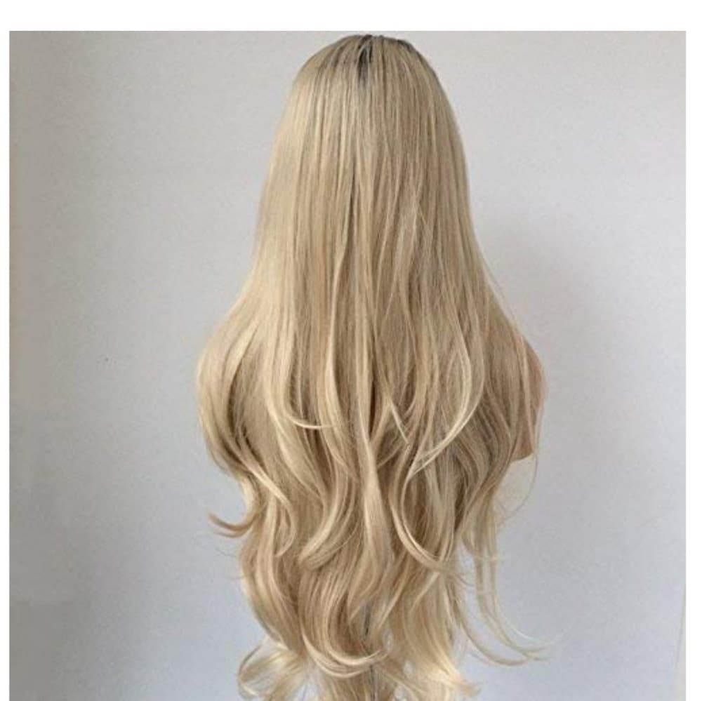 Ombre Blonde Lace Front Wig - Thumbnail 2