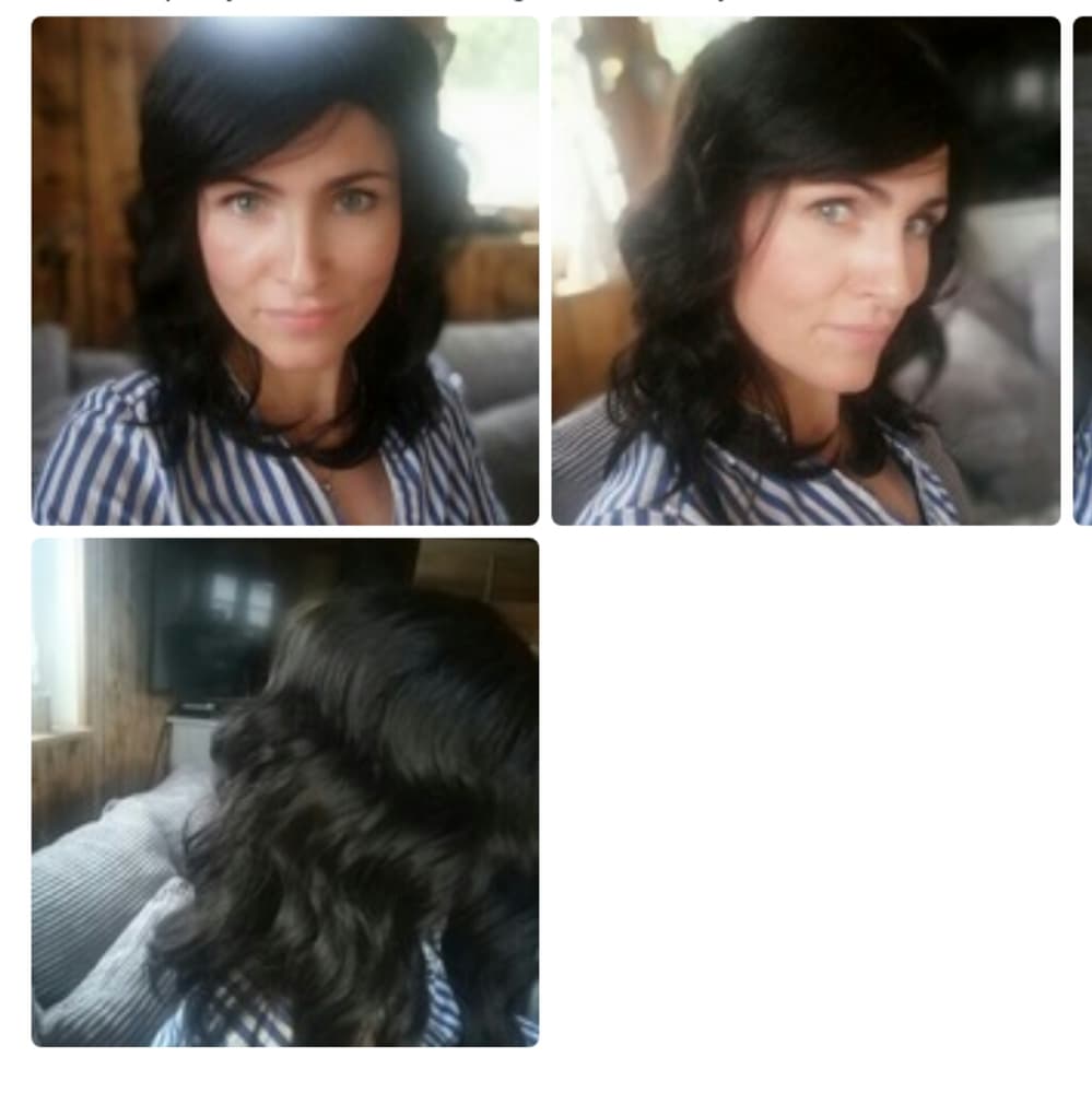 Dark Brown Beauty Full Wig - Thumbnail 4