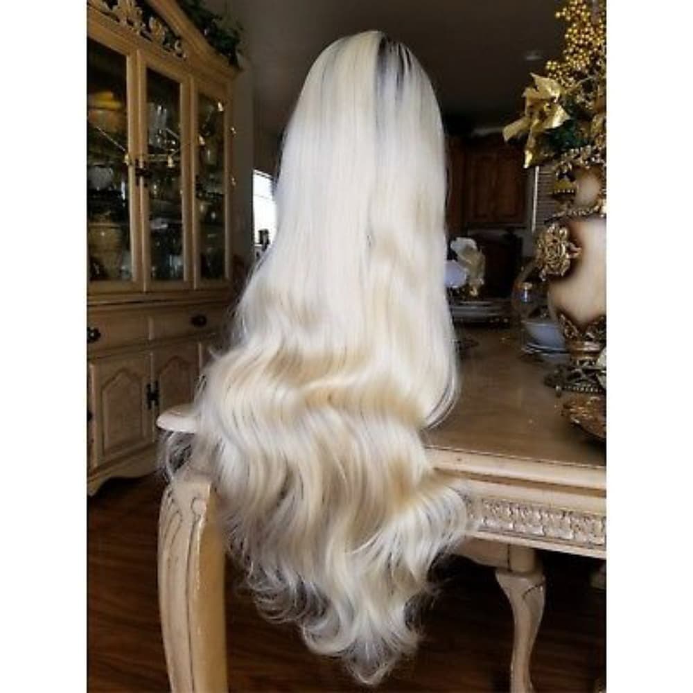 Ombre Blonde Beauty Lace Front Wig - Thumbnail 6