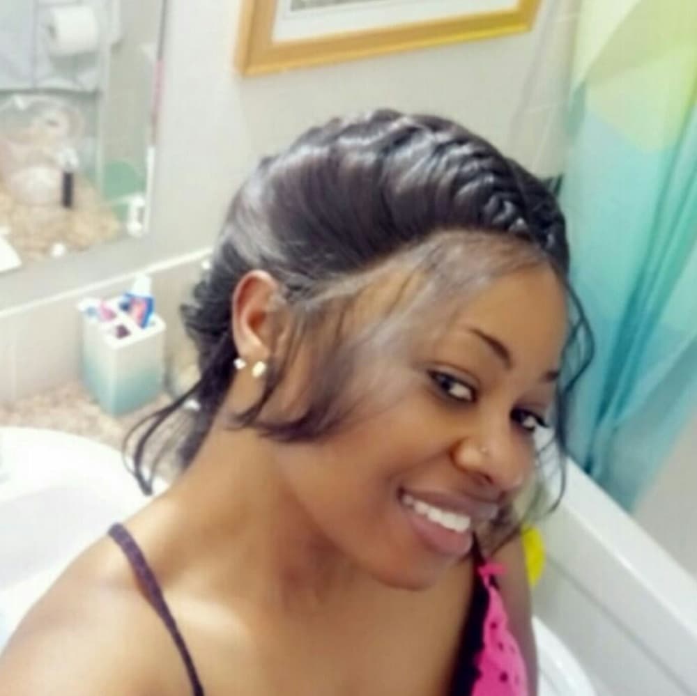 Beautiful Black Lace Front Wig - Thumbnail 4