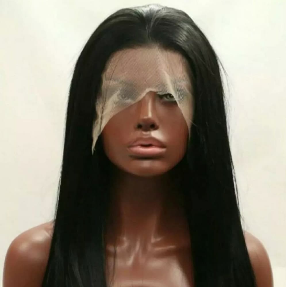 Beautiful Black Lace Front Wig - Thumbnail 3