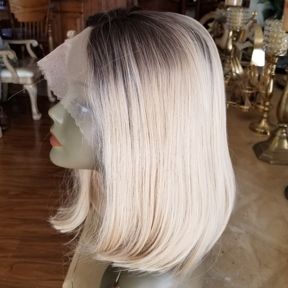 Ombre Blonde Lace Front Wig - Thumbnail 7