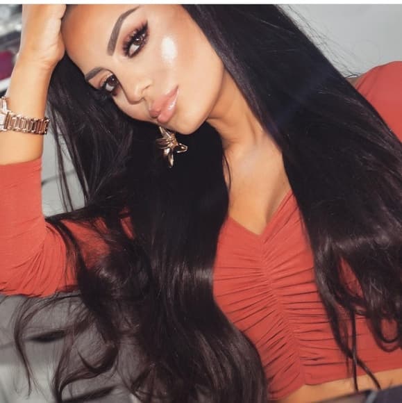 Dark Brown Beauty Lace Front Wig - Thumbnail 2