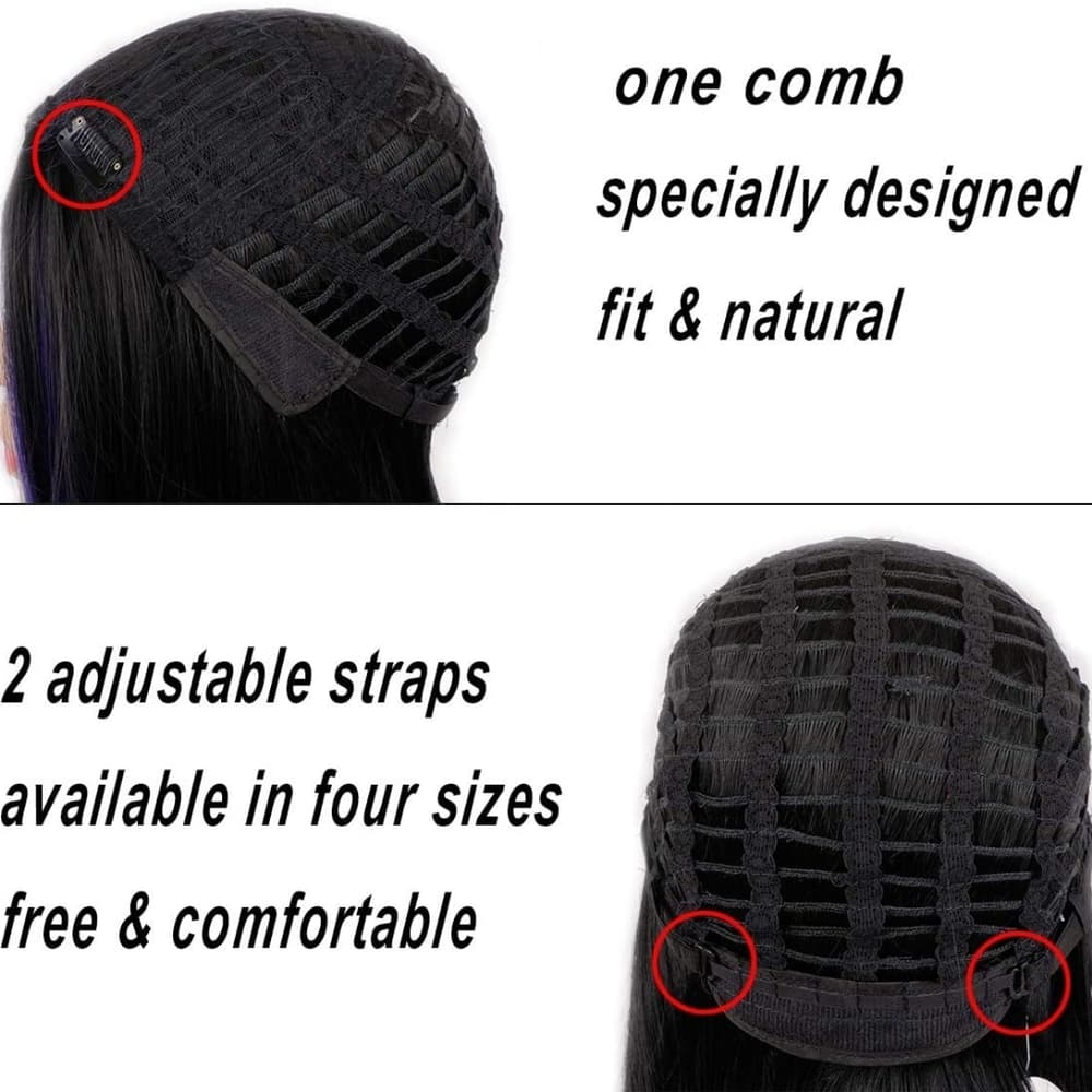 Black Blue Straight Beauty - Thumbnail 5