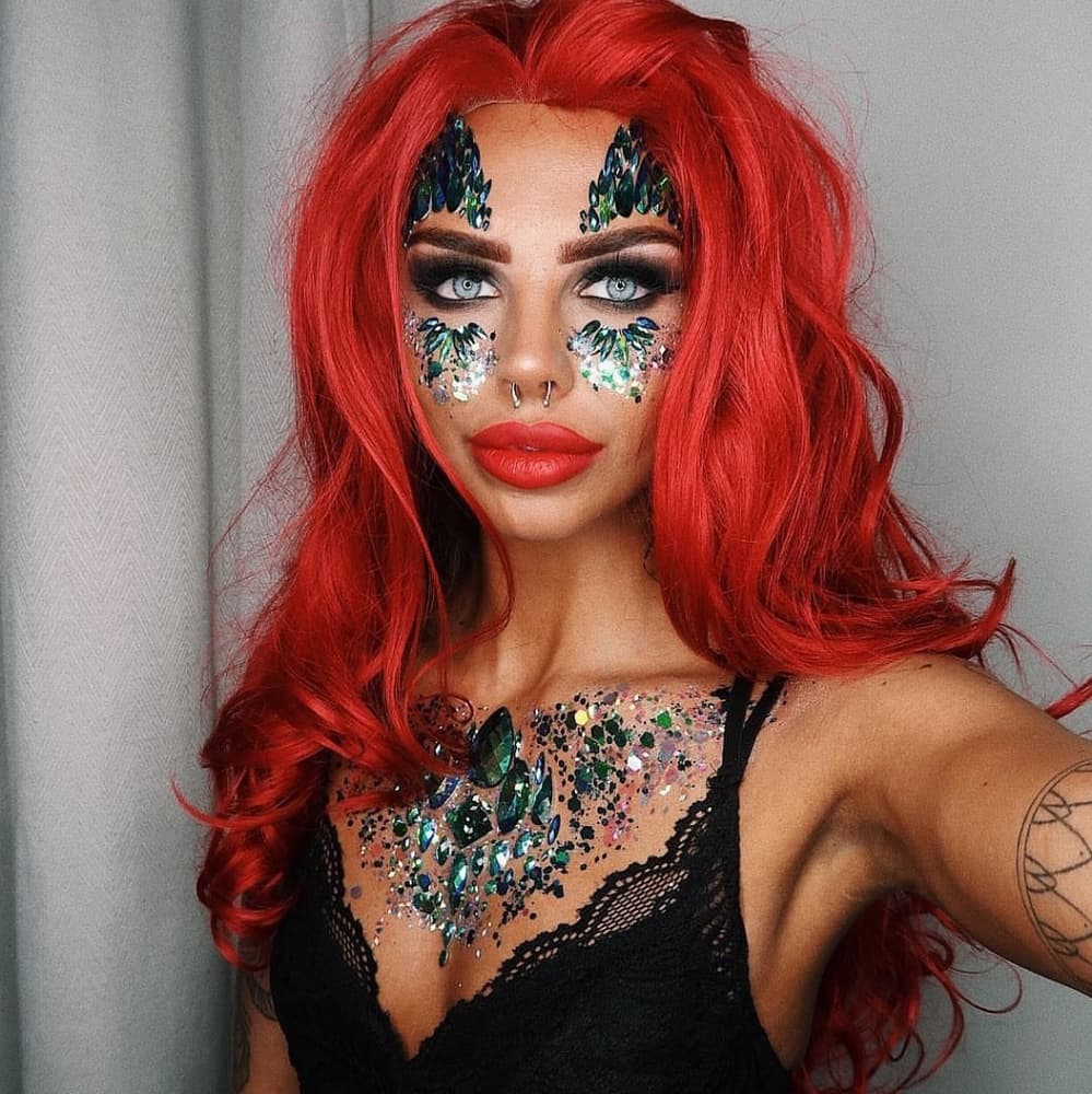 Red Beauty Lace Front Wig