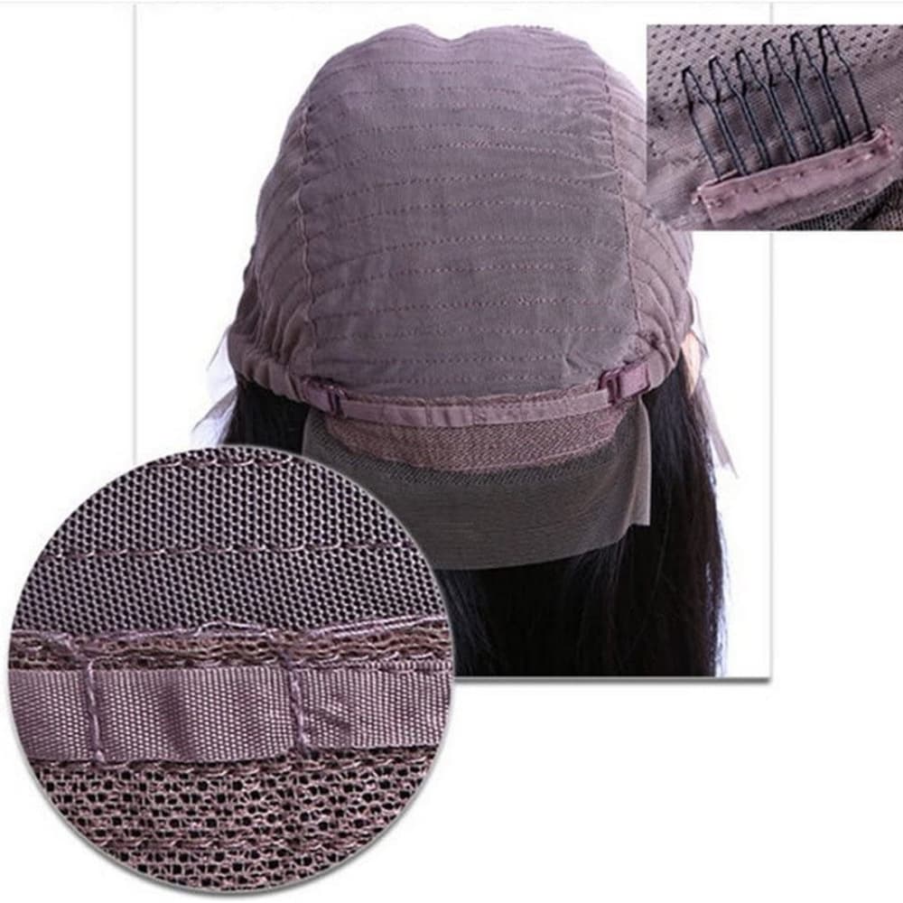 100% Curly Human Hair Lace Front Wig - Thumbnail 5