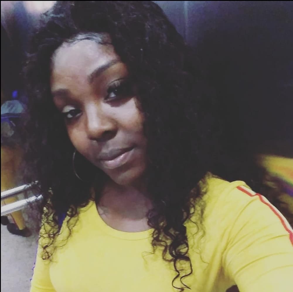 100% Curly Human Hair Lace Front Wig - Thumbnail 6