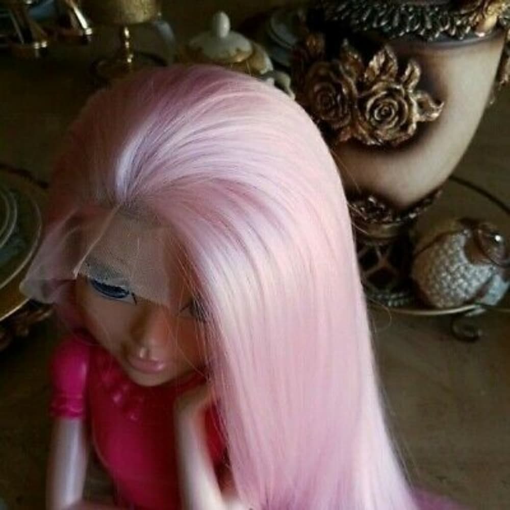 Pink Beauty Lace Front Wig - Thumbnail 3